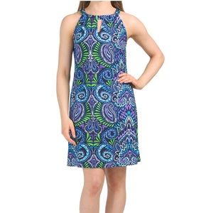 JUDE CONNALLY Sleeveless printed Midi Dress